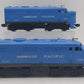Lionel 219 Vintage O Missouri Pacific Alco AA Diesel Set EX