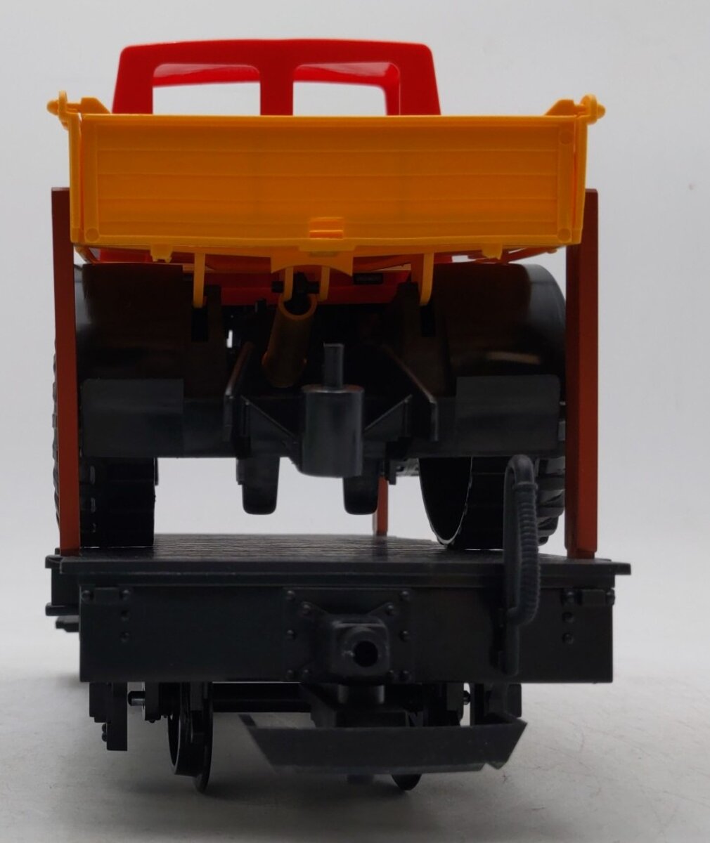 LGB 94169 G Scale Flatcar with Truck Load EX/Box