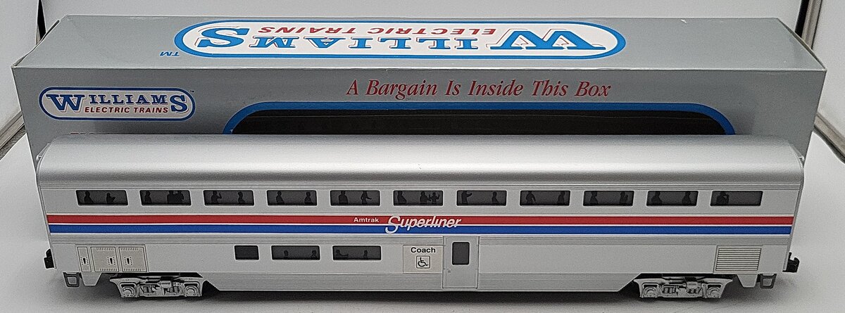 Williams SL80 O Scale Amtrak Superliner Coach Handicap Car LN/Box