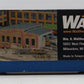 Walthers 933-3041 HO Scale Three Stall Roundhouse Building Kit LN/Box