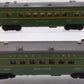 Lionel 2402 Vintage O Postwar Lionel Lines Green/Gray Chatham Pullman Cars [2] VG