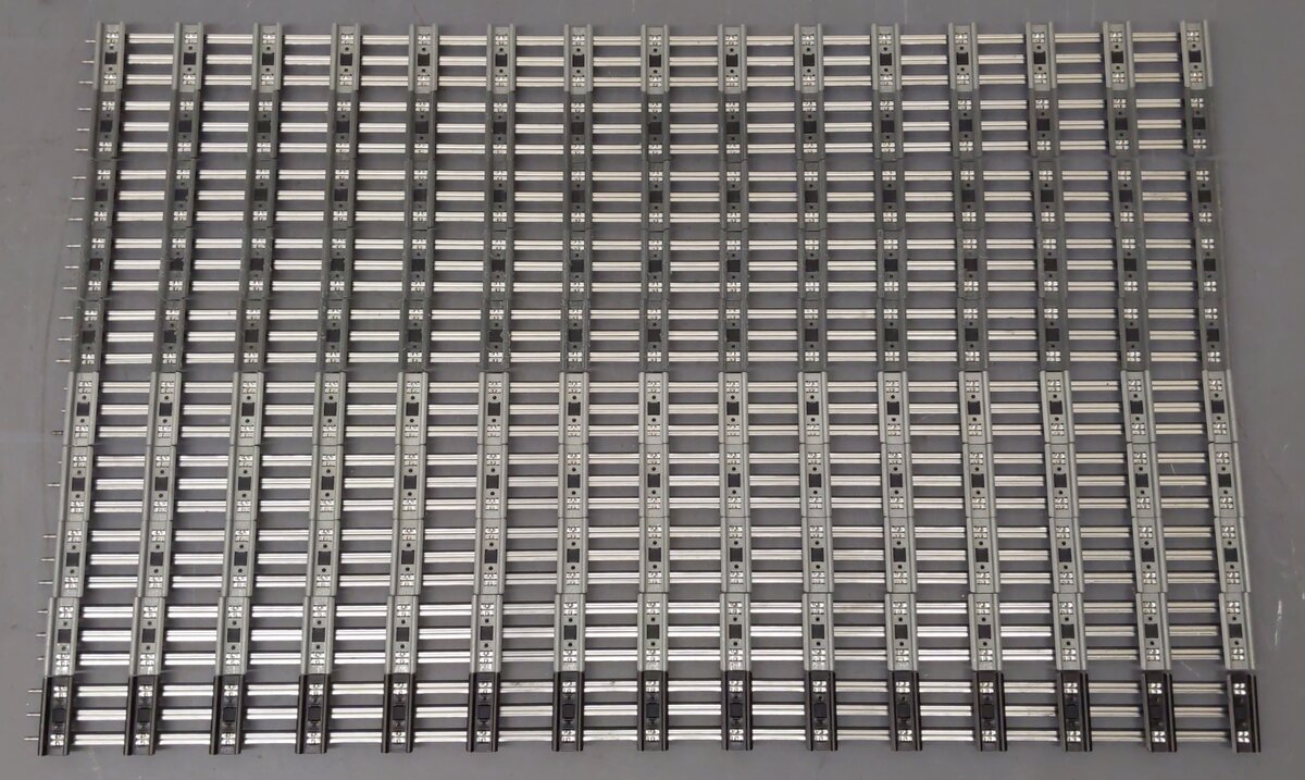 K-Line K-0256 O 36" Tubular O-27 Extra Long Straight Track Sections [10] EX