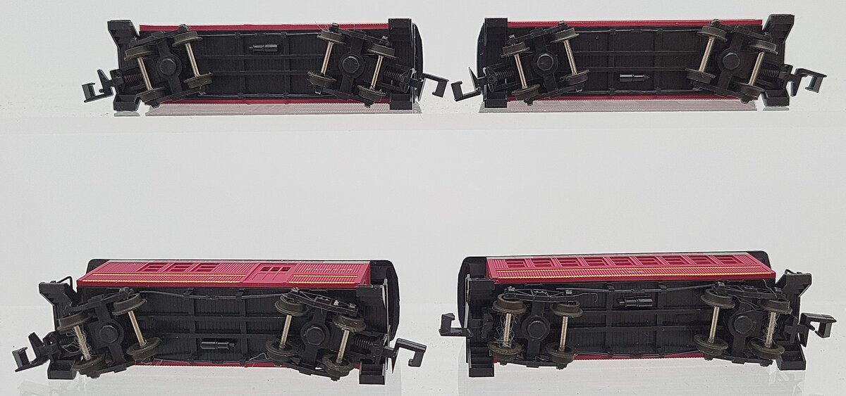 Roundhouse 89430 N Atlantic Coast Line Ready-To-Run Passenger Cars EX/Box