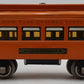 Lionel 712 Vintage O Prewar Orange Tinplate Observation Car VG