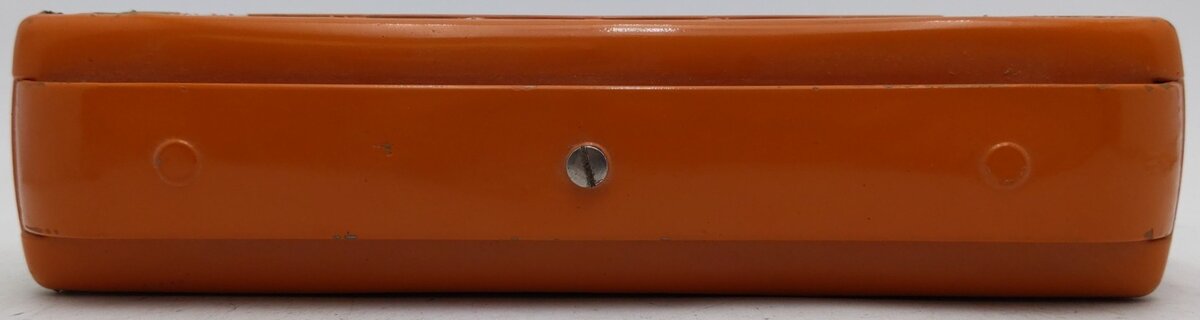 Lionel 712 Vintage O Prewar Orange Tinplate Observation Car VG