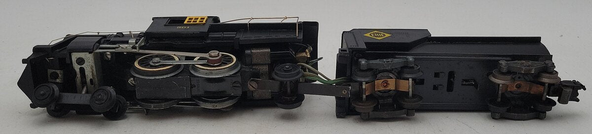 American Flyer Vintage S Gauge Erie Heavily Modified 4-4-2 Steam Locomotive #501