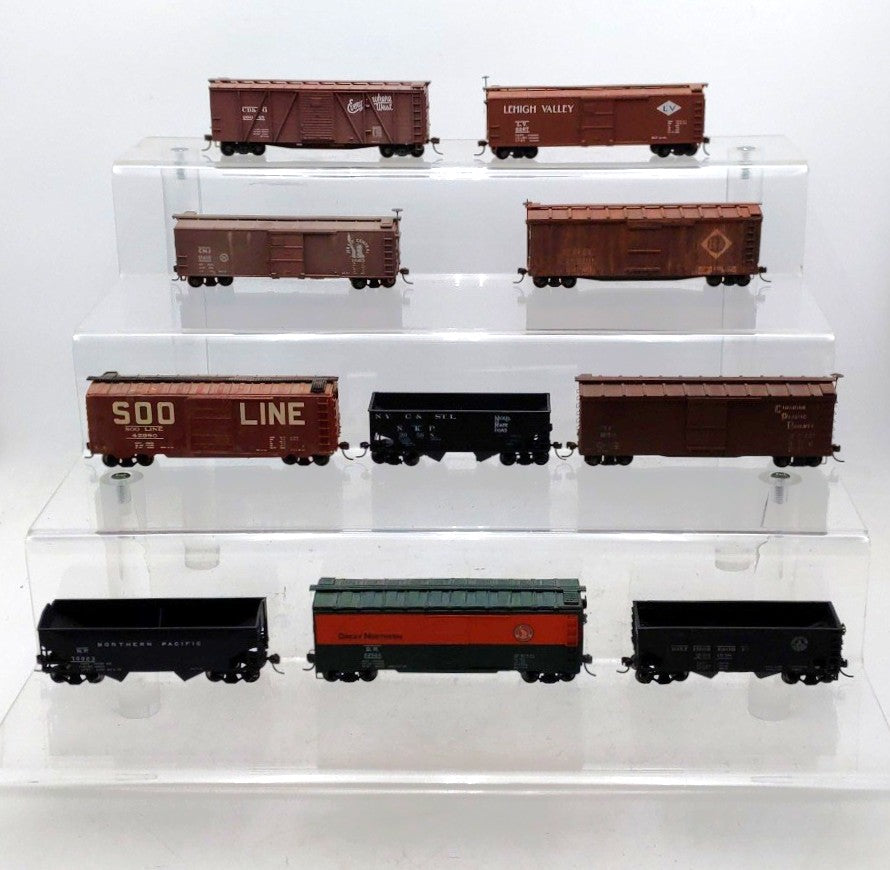 Accurail & Other HO Scale Assorted Freight Cars [10] VG