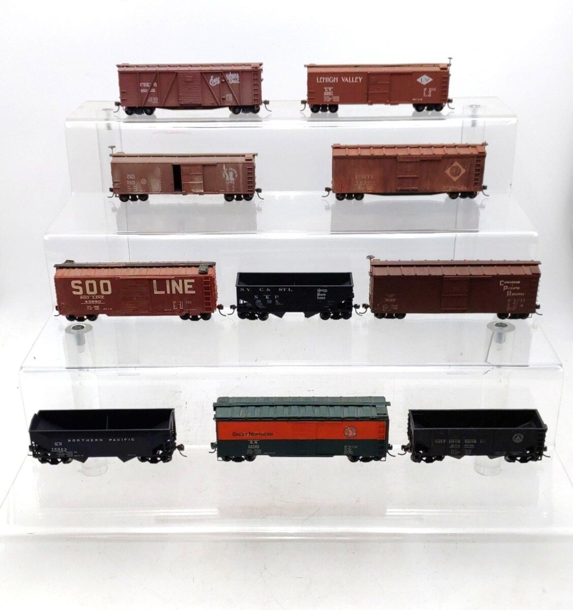 Accurail & Other HO Scale Assorted Freight Cars [10] VG