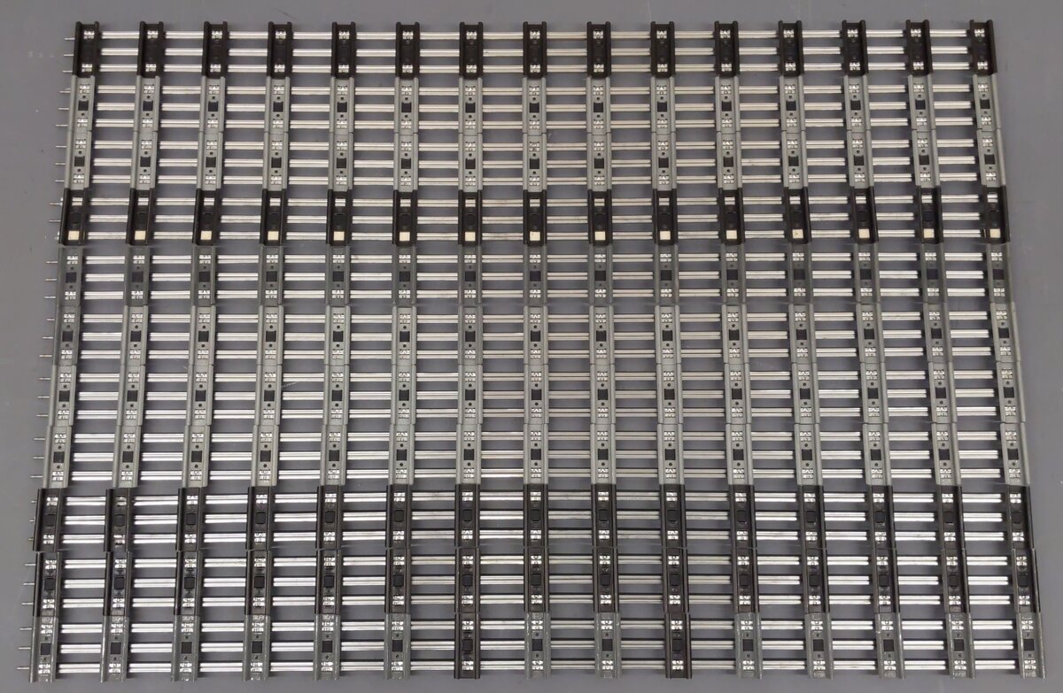 K-Line K-0256 O 36" Tubular O-27 Extra Long Straight Track Sections [11] EX