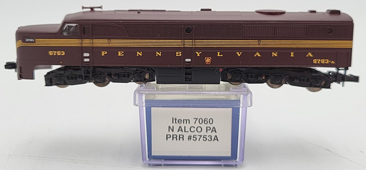 Life Like 7060 N Scale Pennsylvania Alco PA Diesel Locomotive #5753A LN/Box