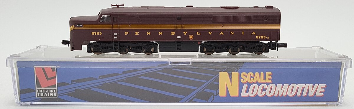 Life Like 7060 N Scale Pennsylvania Alco PA Diesel Locomotive #5753A LN/Box