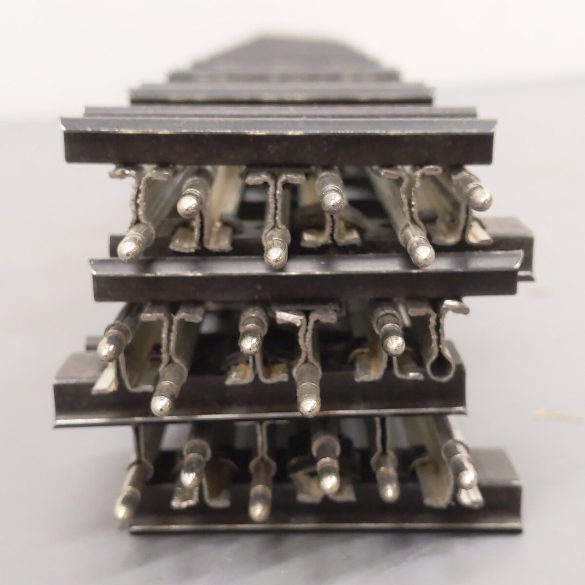 K-Line O Gauge 33-1/2" Tubular O-27 Extra Long Straight Track Sections (6) EX