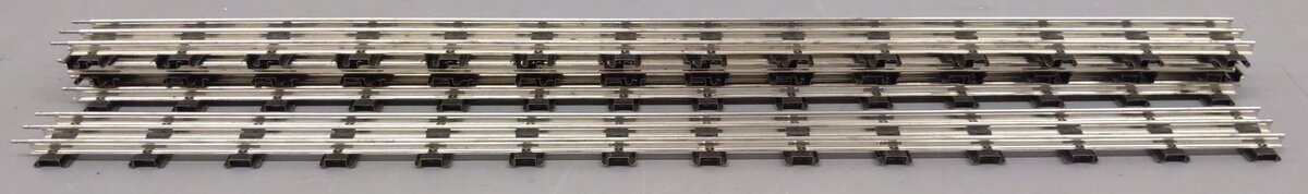 K-Line O Gauge 33-1/2" Tubular O-27 Extra Long Straight Track Sections (6) EX