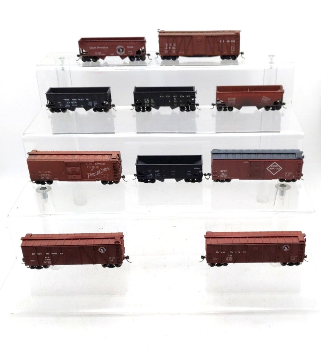 Accurail & Other HO Scale Assorted Freight Cars [10] EX