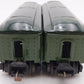 Lionel 2640 Vintage O Prewar Tinplate Green Pullman Passenger Cars [2] VG