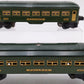 Lionel 2640 Vintage O Prewar Tinplate Green Pullman Passenger Cars [2] VG