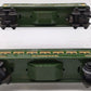 Lionel 2640 Vintage O Prewar Tinplate Green Pullman Passenger Cars [2] VG