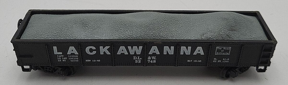 AHM 32748 HO Scale Lackawanna Gondola Car #32478 EX