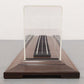 Generic O Gauge 22" Display Case with Wooden Base (3-Rail) EX