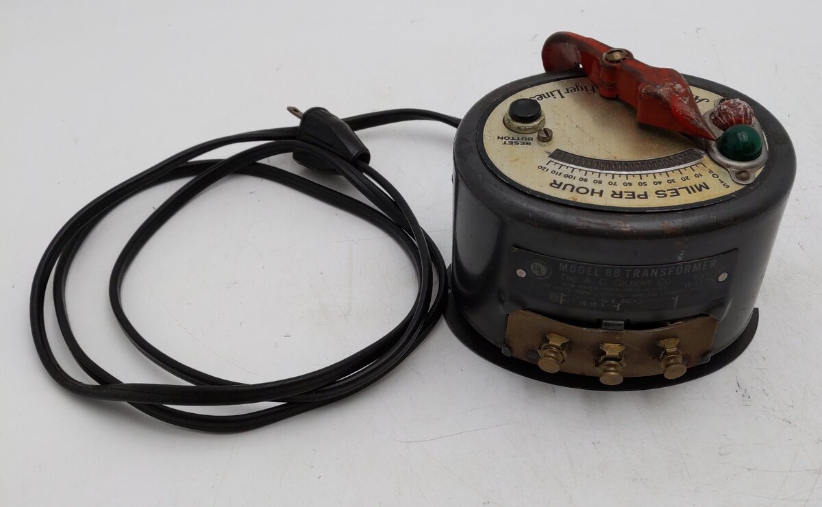 American Flyer Vintage 100 Watts Model 8B Transformer VG