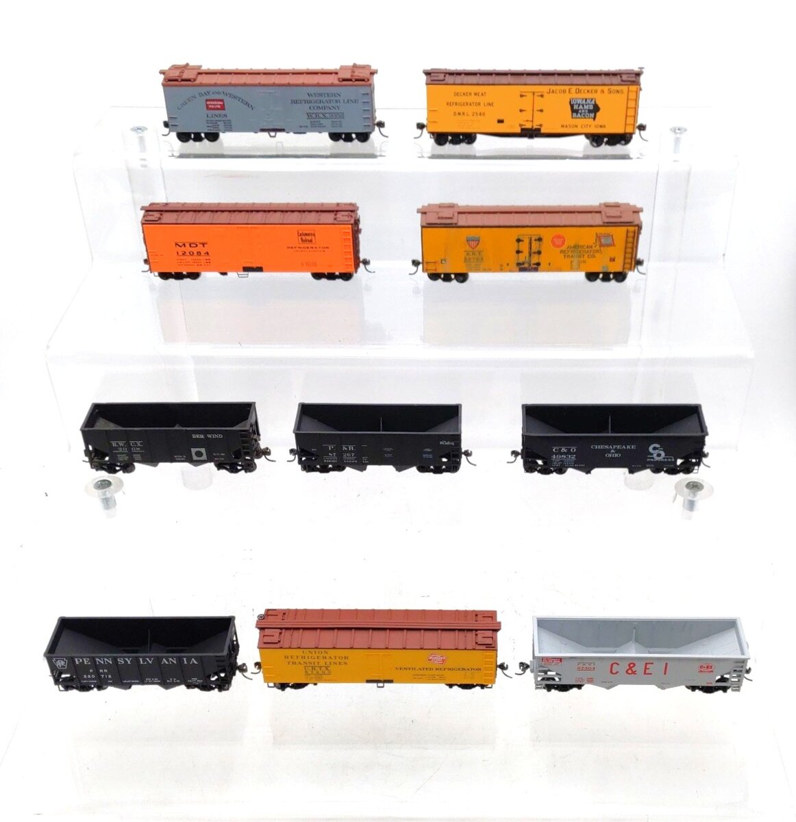 Accurail & Other HO Scale Assorted Freight Cars [10] VG
