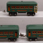Lionel 607/608 Vintage O Lionel Lines Tinplate Pullman & Observation Car [3] VG