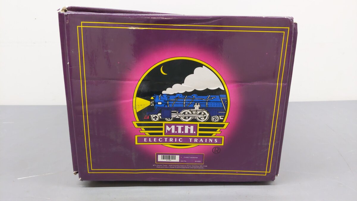 MTH 40-4000 O Z-4000 400W Dual Control Transformer EX/Box