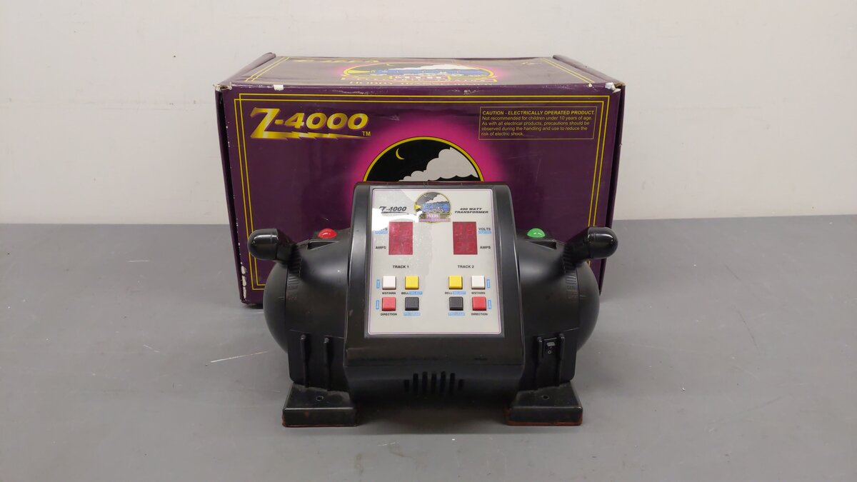 MTH 40-4000 O Z-4000 400W Dual Control Transformer EX/Box