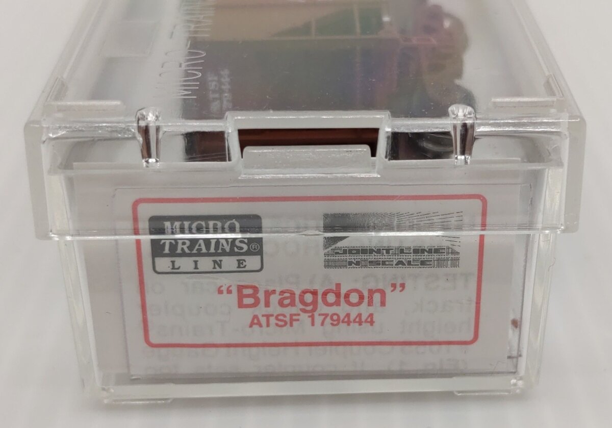Micro-Trains N Scale Special Run ATSF "Bragdon" 3-Bay Hopper w/Load #179444 LN/Box