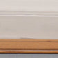 O Gauge 36" Wooden Display Case W/ Acrylic Cover. LN