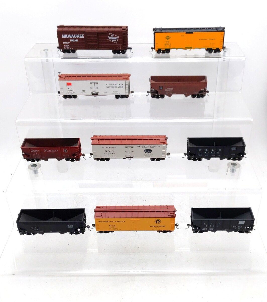 Accurail & Other HO Scale Assorted Freight Cars [10] VG