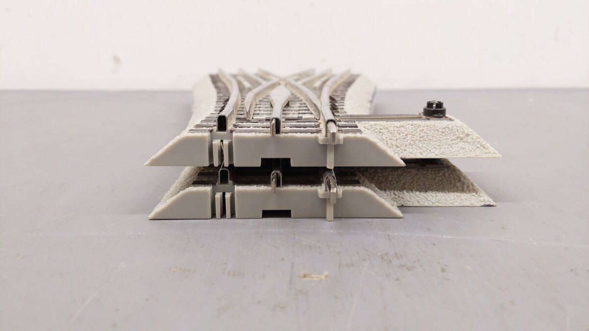 Lionel 6-12047 O-72 Remote-Control FasTrack Wye Switch Turnout [2] EX