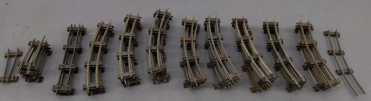 American Flyer S Gauge Assorted Tracks Sections [46] VG