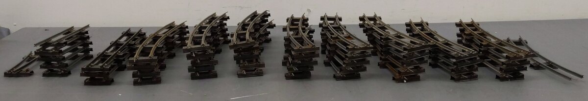American Flyer S Gauge Assorted Tracks Sections [46] VG