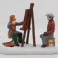 Dept 56 56.59478 Christmas In The City "The Caricature Artist" Ceramic Figures EX/Box