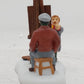 Dept 56 56.59478 Christmas In The City "The Caricature Artist" Ceramic Figures EX/Box