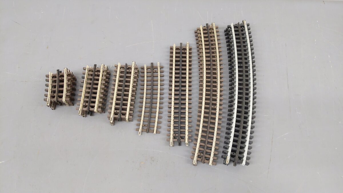 Atlas O Assorted Track 6062, 6050, 6063, 6053, 6051, 6046 [18] EX