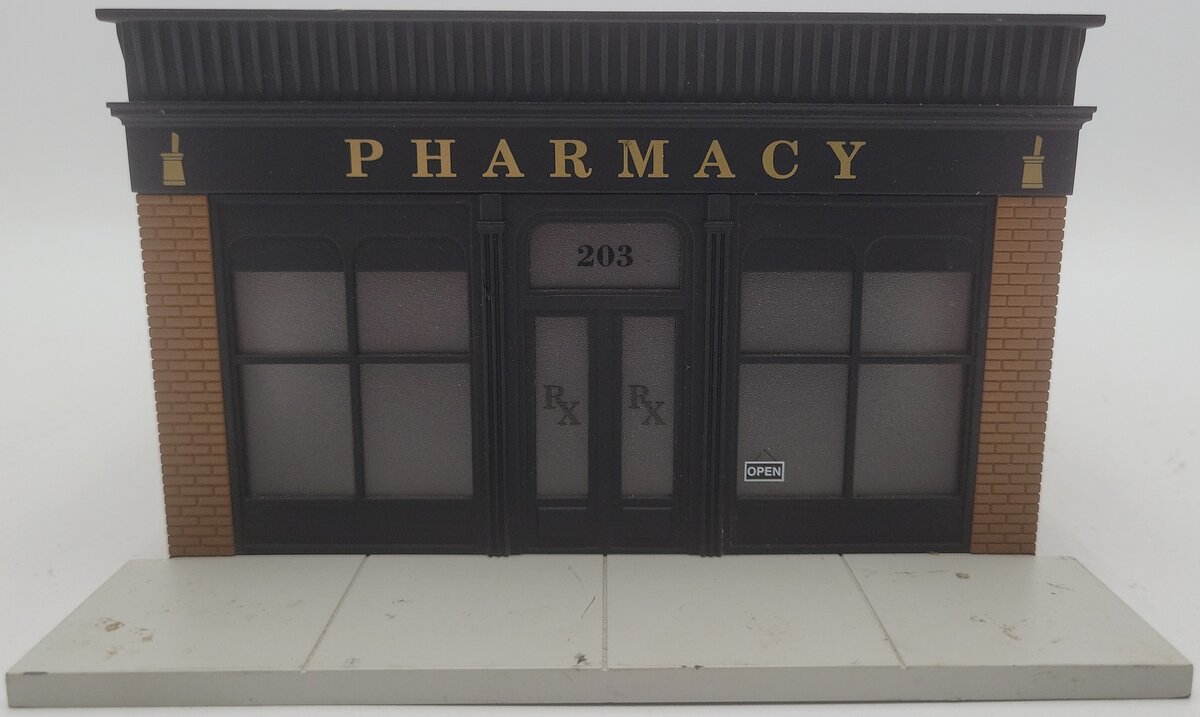 Lionel 6-34128 O Assembled Pharmacy Building EX