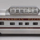 Lionel 2552 Vintage O Canadian Pacific Skyline 500 Aluminum Vista Dome Car EX/Box