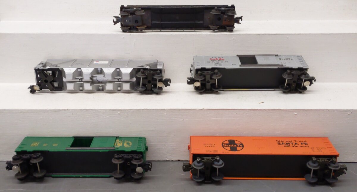 Lionel/K-Line O Gauge Freight Cars #6424,6416,6477,9267,13448 [5] VG