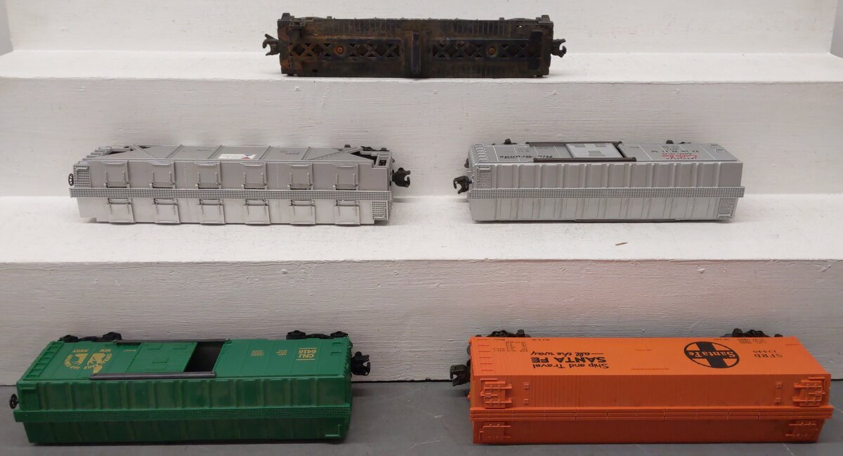 Lionel/K-Line O Gauge Freight Cars #6424,6416,6477,9267,13448 [5] VG