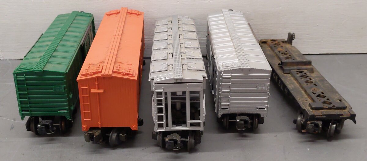 Lionel/K-Line O Gauge Freight Cars #6424,6416,6477,9267,13448 [5] VG