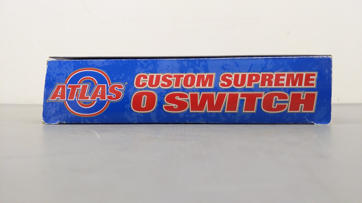 Atlas 6070 O / O54 Gauge Nickel Silver Left Hand Remote Switch Turnout EX/Box