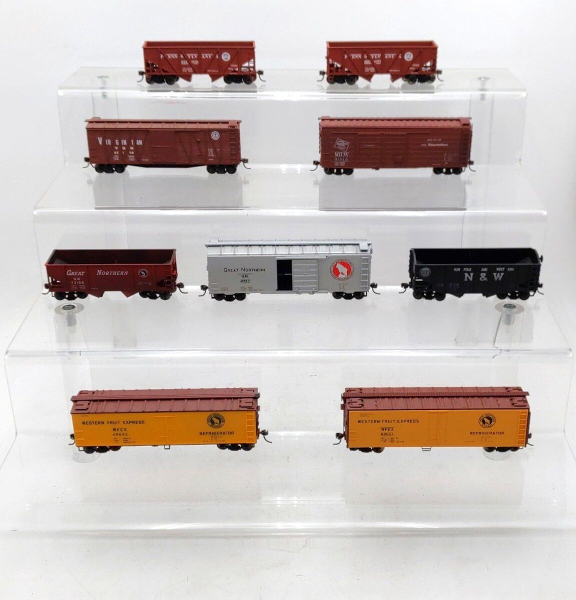 Accurail & Other HO Scale Assorted Freight Cars [10] EX