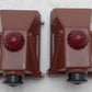 Lionel 6-2283 O/O27 Gauge Die-Cast Illuminated Bumpers (Set of 2) EX