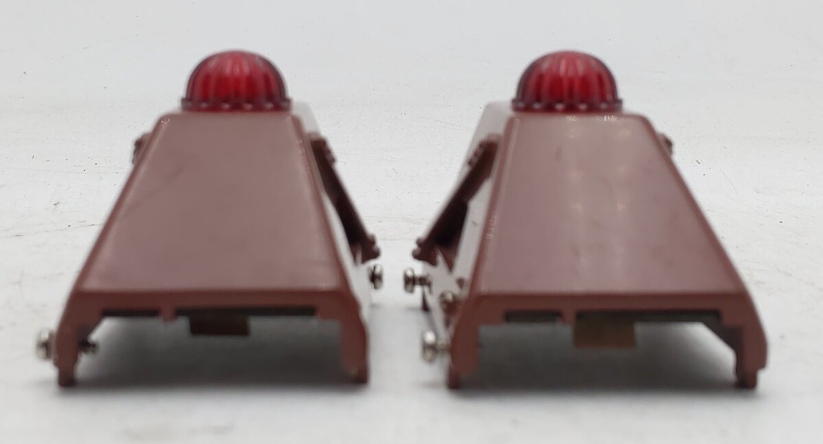 Lionel 6-2283 O/O27 Gauge Die-Cast Illuminated Bumpers (Set of 2) EX