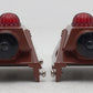 Lionel 6-2283 O/O27 Gauge Die-Cast Illuminated Bumpers (Set of 2) EX