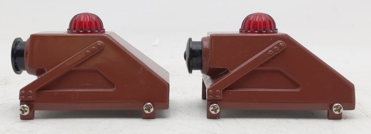 Lionel 6-2283 O/O27 Gauge Die-Cast Illuminated Bumpers (Set of 2) EX