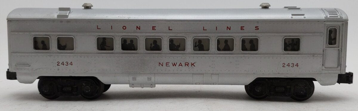 Lionel 2434 Vintage O Lionel Lines Illuminated Newark Passenger Car VG