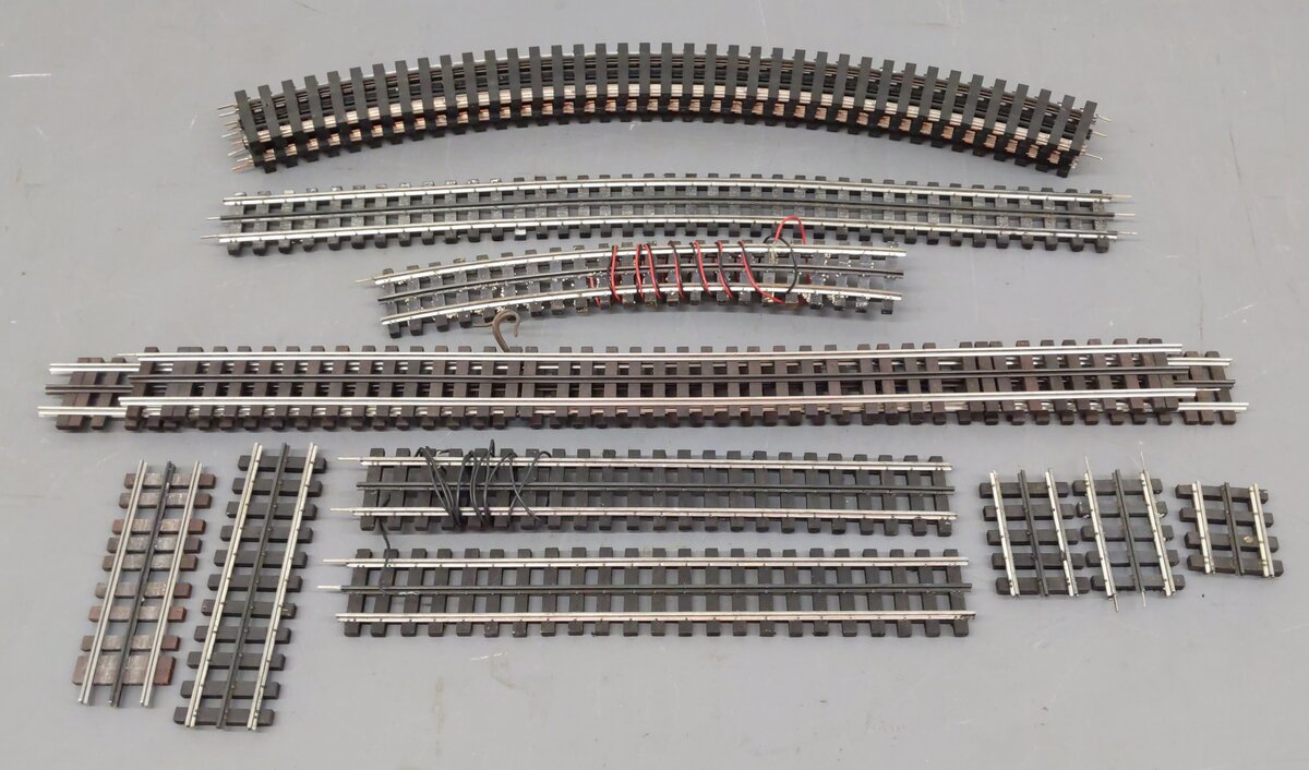 Generic Assorted O Gauge Straight & Curved Track [15] EX
